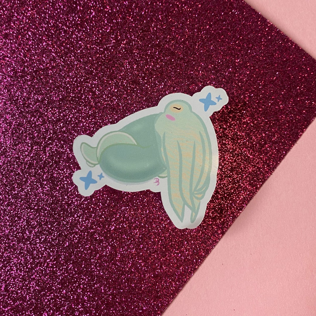 Cute Cuttlefish Sticker Bullet Journal Scrapbook Sticker - Etsy