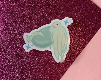 Cute Cuttlefish Sticker | Bullet Journal, Scrapbook Sticker, Planner Stickers