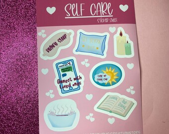 Self Love Sticker Sheet - Etsy UK