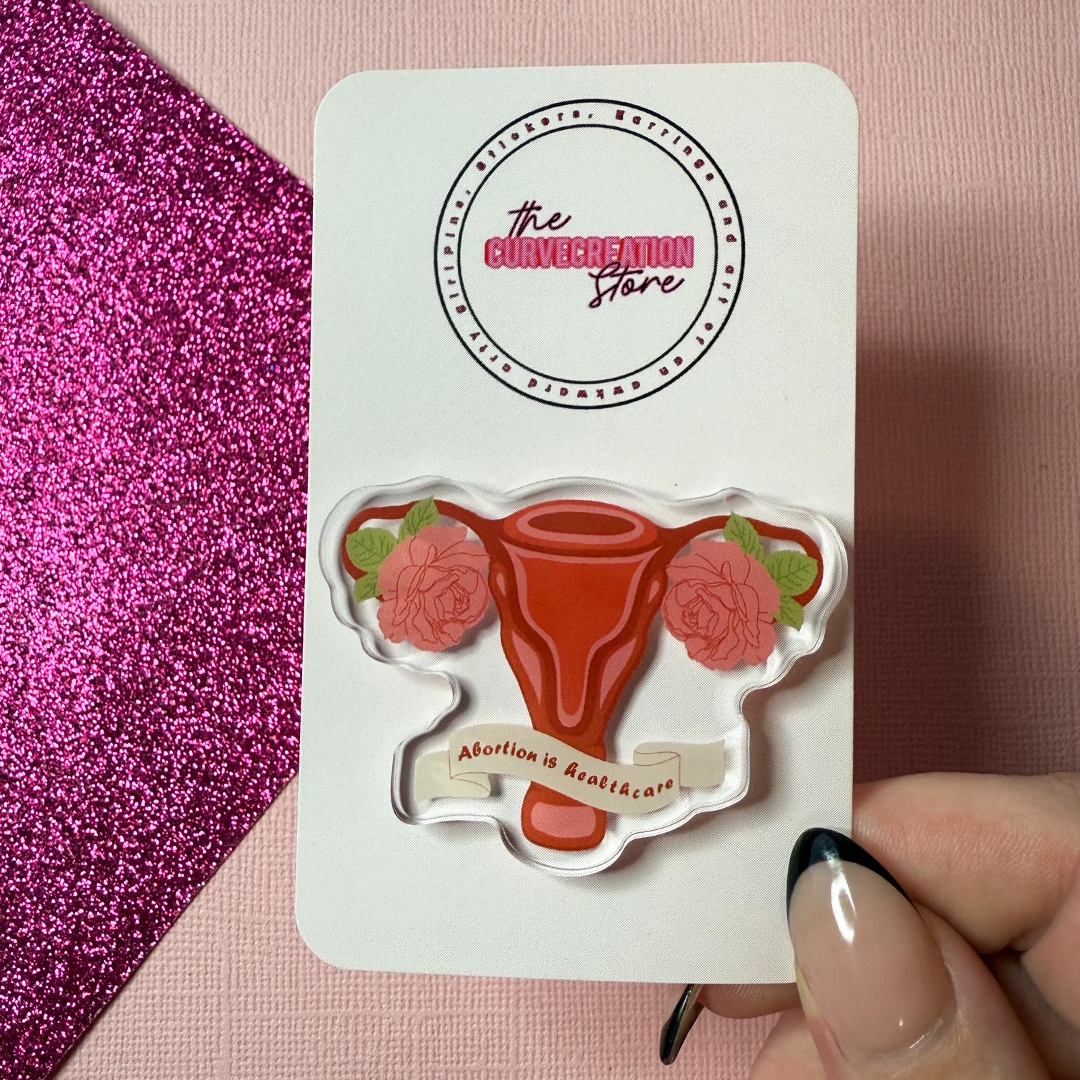 Abortion is Healthcare Women's Rights Fundraiser Pin - Etsy Australia
