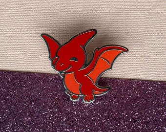 Cute Pterosaur Enamel Pin
