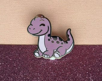 Cute Brachiosaurus Enamel Pin