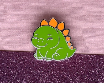 Cute Stegosaurus Enamel Pin