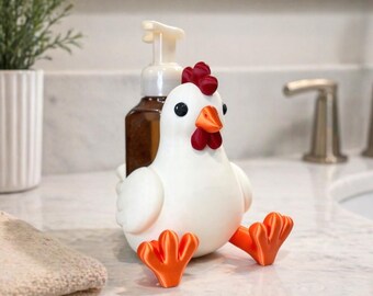 Chicken Soap Holder for Bath & Body Works Foaming Soap | Farmhouse Bathroom and Kitchen Decor