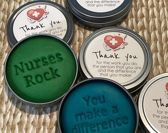 Nurses appreciation, You make a difference. Nurses rock, unique gift, bulk, Stress relief dough, aromatherapy, squishy, group gift,