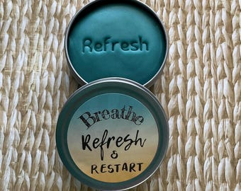 Refreshing aromatherapy Stress Relief Dough: Peppermint vanilla. Stress ball.