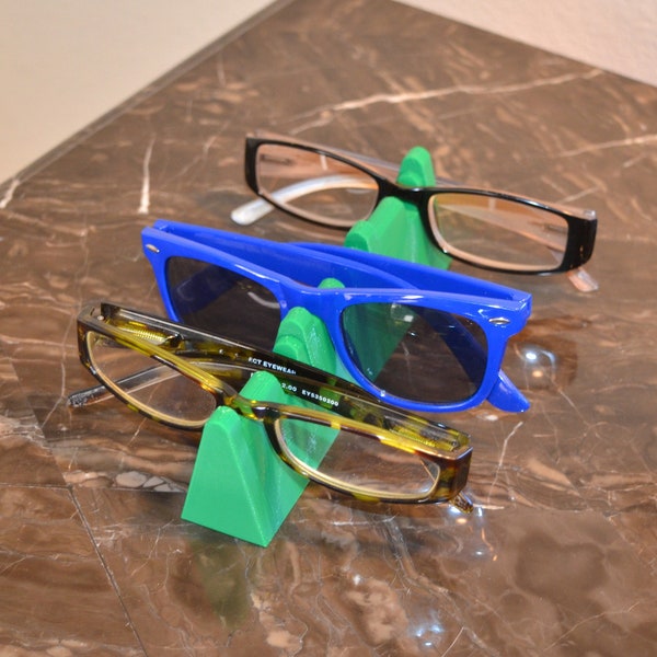 Glasses Holder 3d Print Etsy