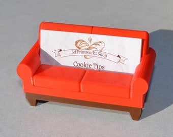 3d Printed Couch / Sofa Business Card Holder