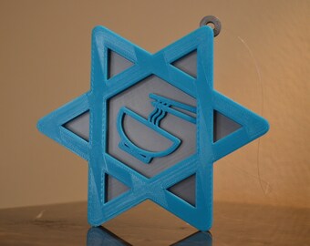 3d Printed Hanukkah Ornament