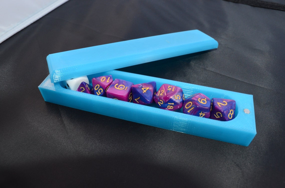 3d Printed Magnetic Dice Vault - Etsy