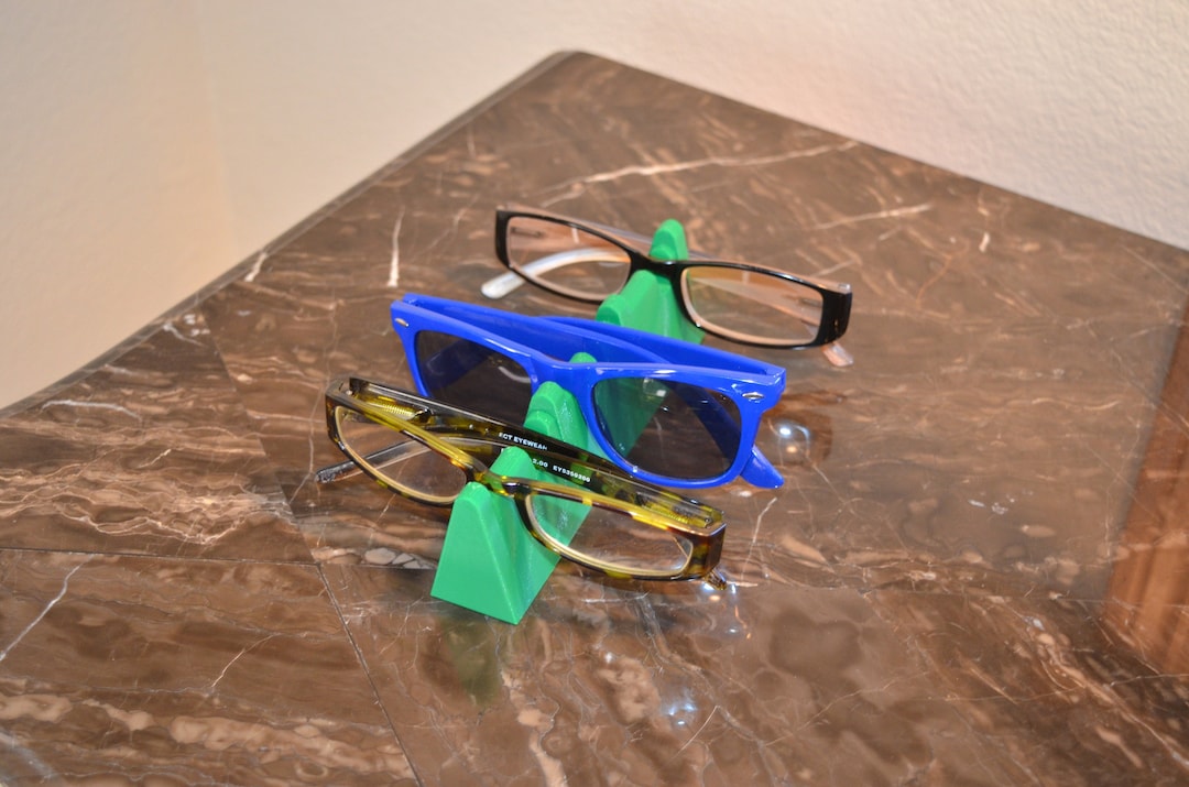 3d Printed Triple Glasses Holder Etsy