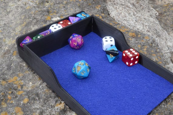 3d printed dice tray