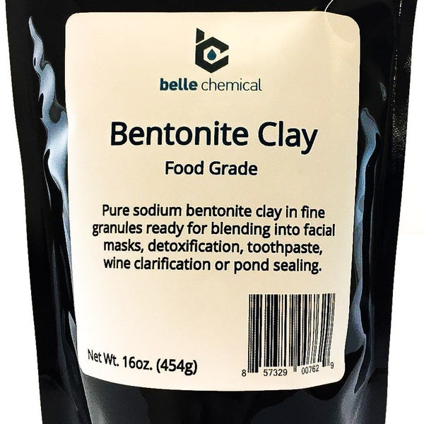 Food Grade Sodium Bentonite Clay (1 Pound)