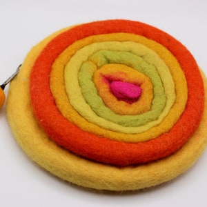 Colorful Pouch | Swirl Pattern Pouch | Unique Handbags | Cute Pouch | Cute Handbags for Women