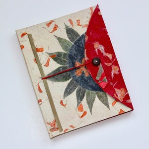 Handmade Journal | Lokta Paper Notebook | Handmade Paper from The Himalayas | Unique Notebook | Perfect Thanksgiving Gift - Sunshine