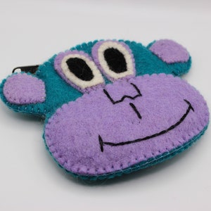 Colorful Unique Pouch | Unique Handbags | Monkey Pouch | Cute Handbags for women | Adorable Pouch