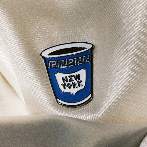 NYC New York City Enamel Lapel Pin Etsy