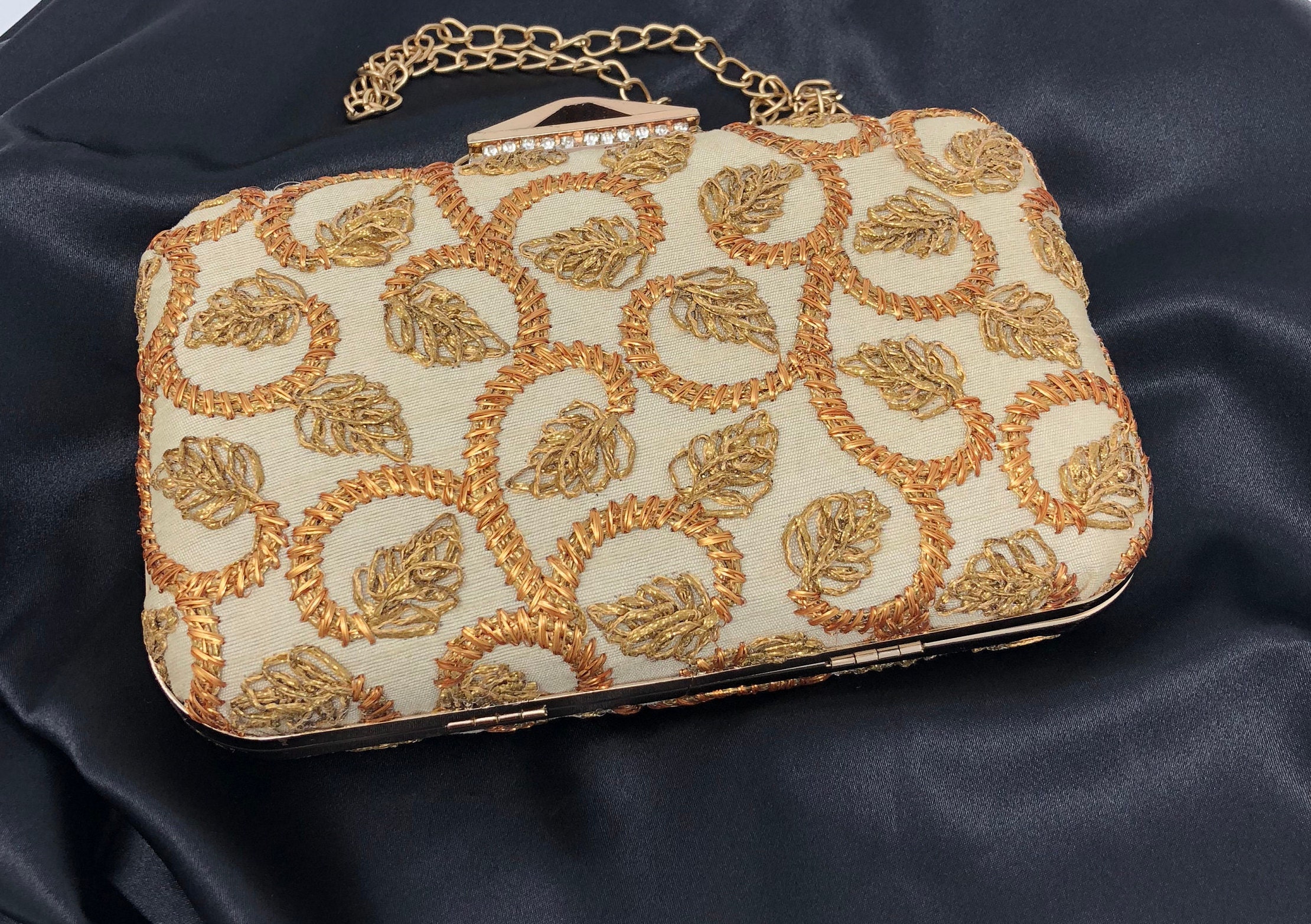 Indian Clutch Evening Clutch Indian Bridal Clutch Etsy