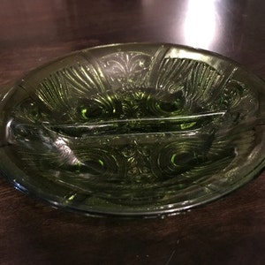 2-part Relish Dish by Indiana Glass
