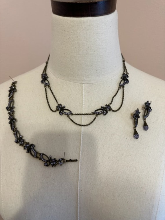 Sweet Romance Necklace, Bracelet & Earring Set - image 1