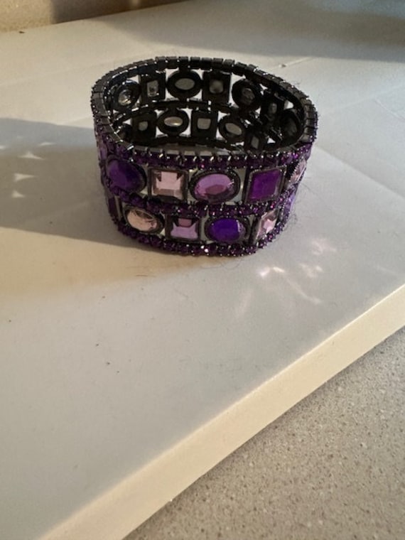 Imitation Amethyst Bracelet