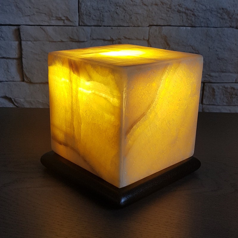 Lampe de Table Nanahuatl en Onyx Orange