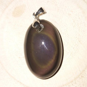 Heavenly Eye Obsidian Pendant