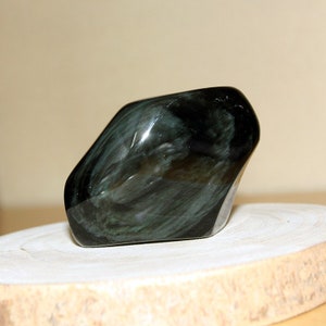 Free form celestial eye obsidian