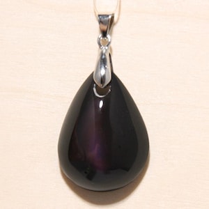 Rainbow Obsidian Pendant from Mexico