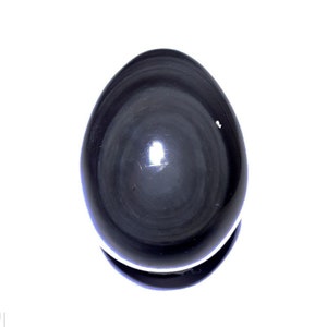 Heavenly Eye Obsidian Egg