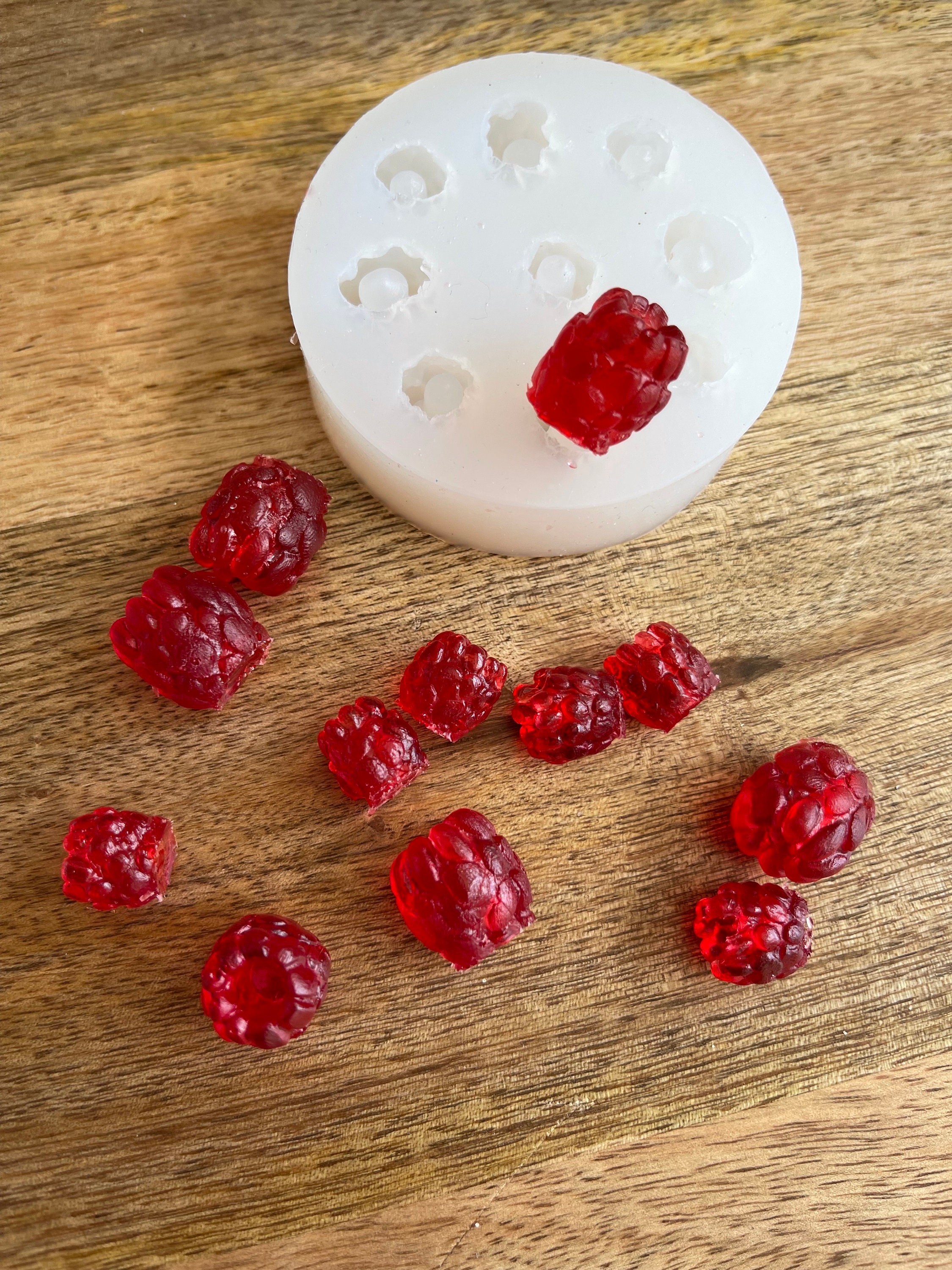 4pcs/set Fruit Shaped Jelly Molds 3d Strawberry, Orange,Raspberry &  Blueberry Silicone Fondant Molds Soap Embed Molds Wax Embeds,Wax Melts  Molds,Candy