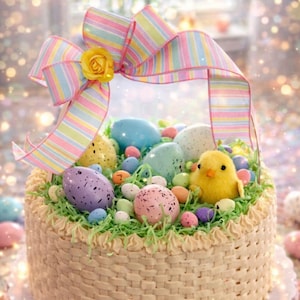 Fake Easter Basket Cake Tutorial | DIY Easter Fake Cake |