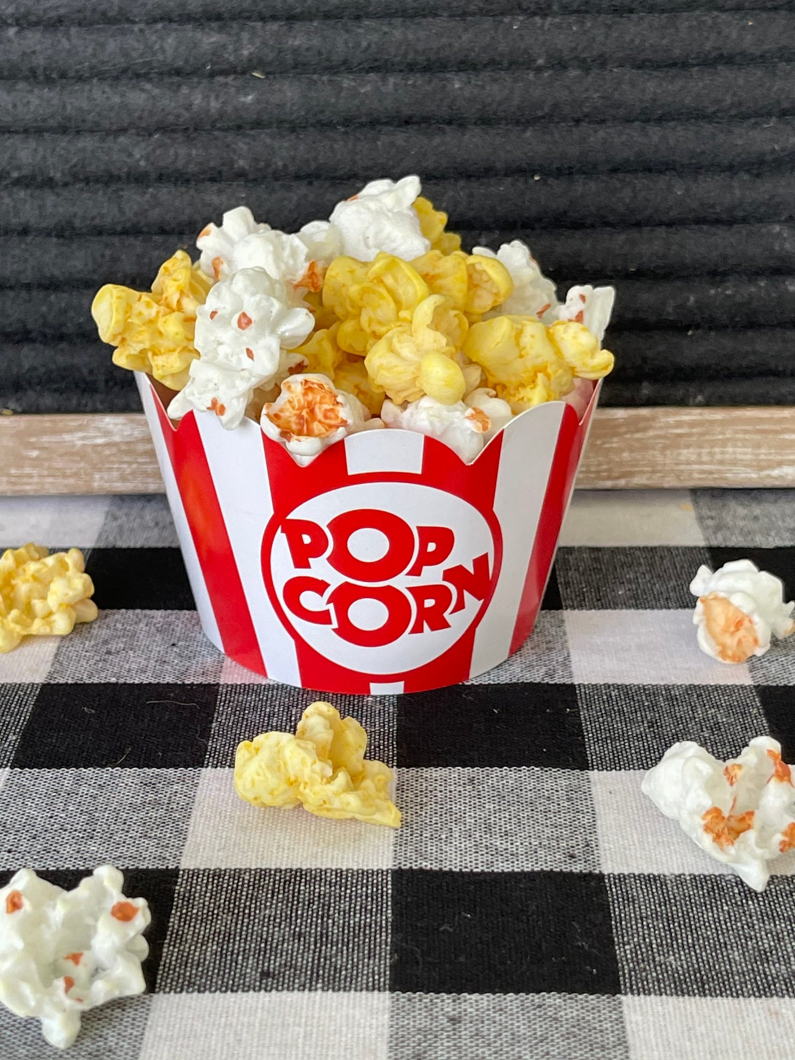 Fake popcorn realistic popcorn movie room prop resin Etsy