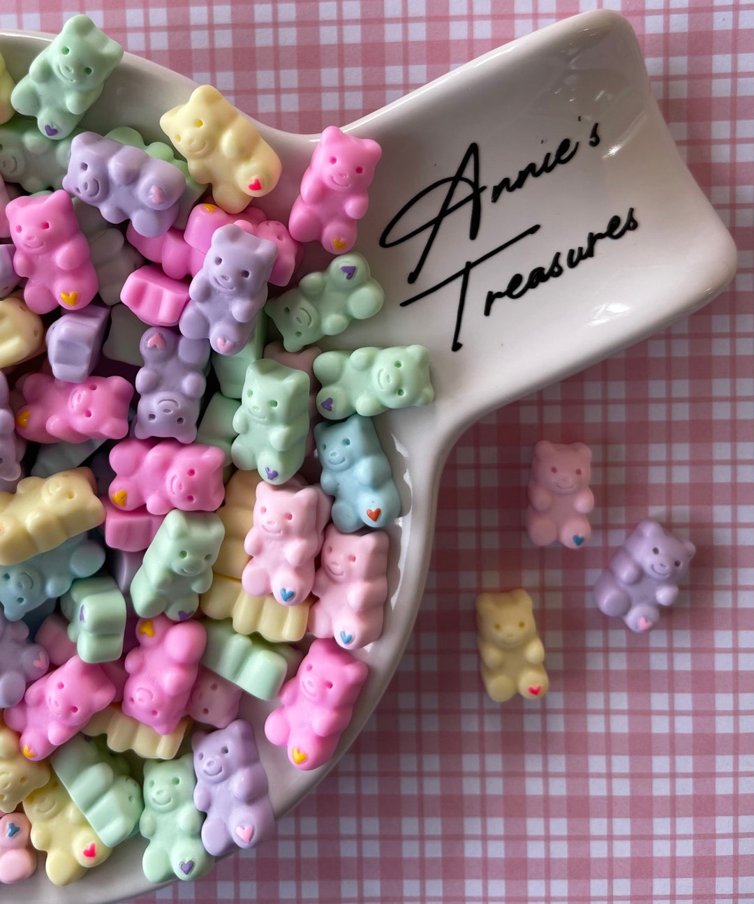 Fake Pastel Gummy Bears Pastel Fake Gummy Bears Fake Candy Candy