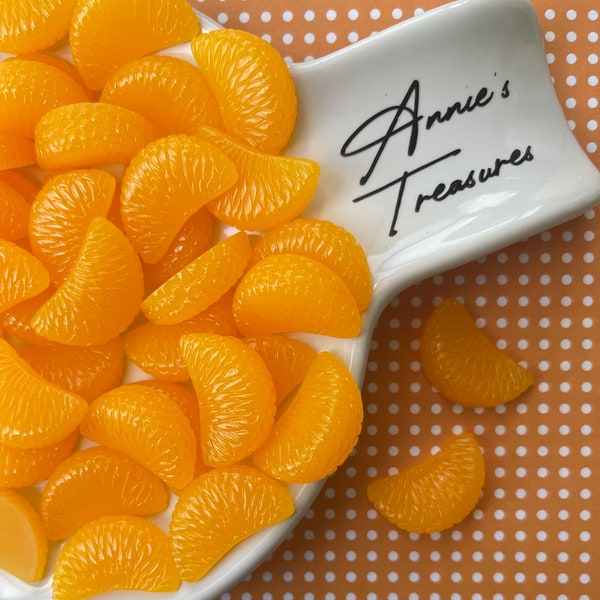 fake orange slices | fake fruit | fake oranges | resin oranges