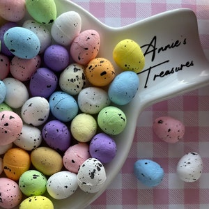 fake mini Easter eggs |Easter eggs for crafting  | easter cabochons