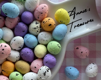 fake mini Easter eggs |Easter eggs for crafting  | easter cabochons