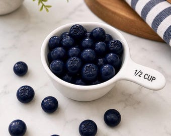 Fake Blueberries for Fake Baking, Realistic Blueberries, Faux Blueberries, Food Props, Blueberry Decor, Craft Supplies