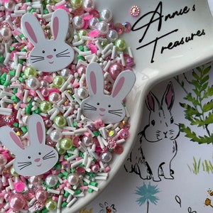 Fake pastel easter  sprinkles|E4 clay easter sprinkles | fake spring Sprinkles