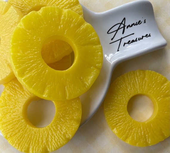 Fake Pineapples Rings Realistic Pineapple Fake Baking Supplies