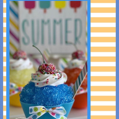 Learn How to Make Fake Ice Cream DIY Ice Cream Fake Ice Etsy