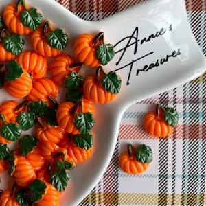 pumpkin cabochons | pumpkin flat backs | pumpkins for crafting
