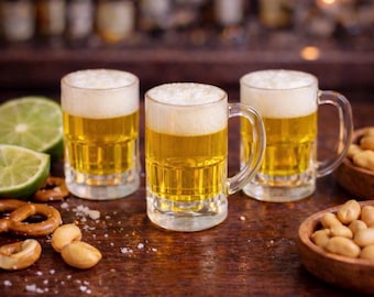Fake Mini Beer Mug | Mini Beer Cabochons | Fake Beer | St. Patrick’s Day Decor | Mini Drinks | Craft Supplies