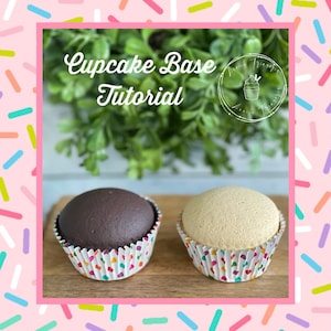 Learn how to make realistic cupcakes| How to make faux cupcake bases | how to make realistic cupcakes| Fake cupcake tutorial