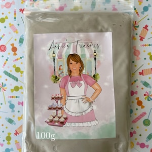 Sample bag light  gray  foam clay for crafting | clay for fake baking | light gray  air dry clay