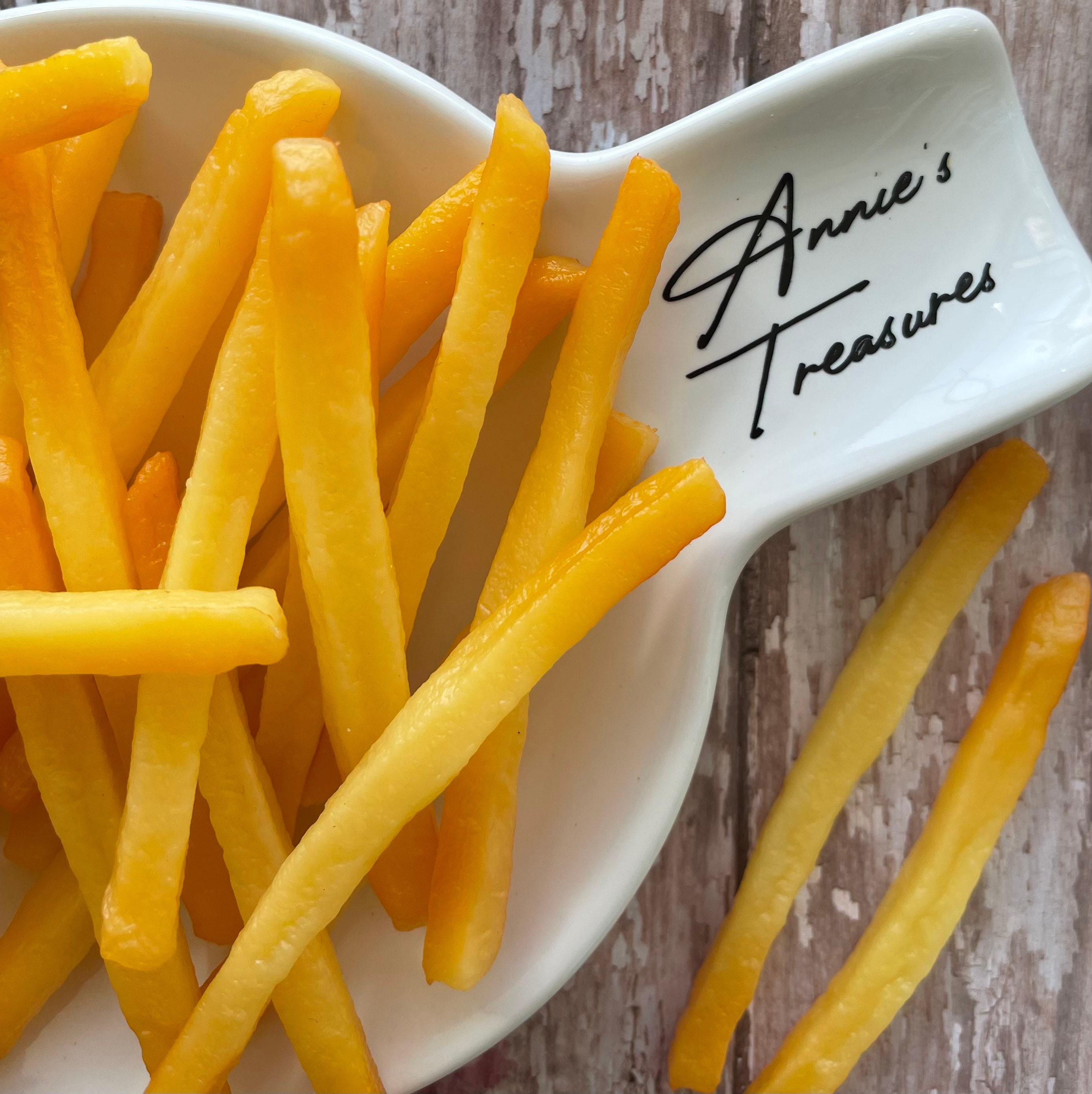 Display Faux Food Prop Fast Food Crinkle Cut Fries New