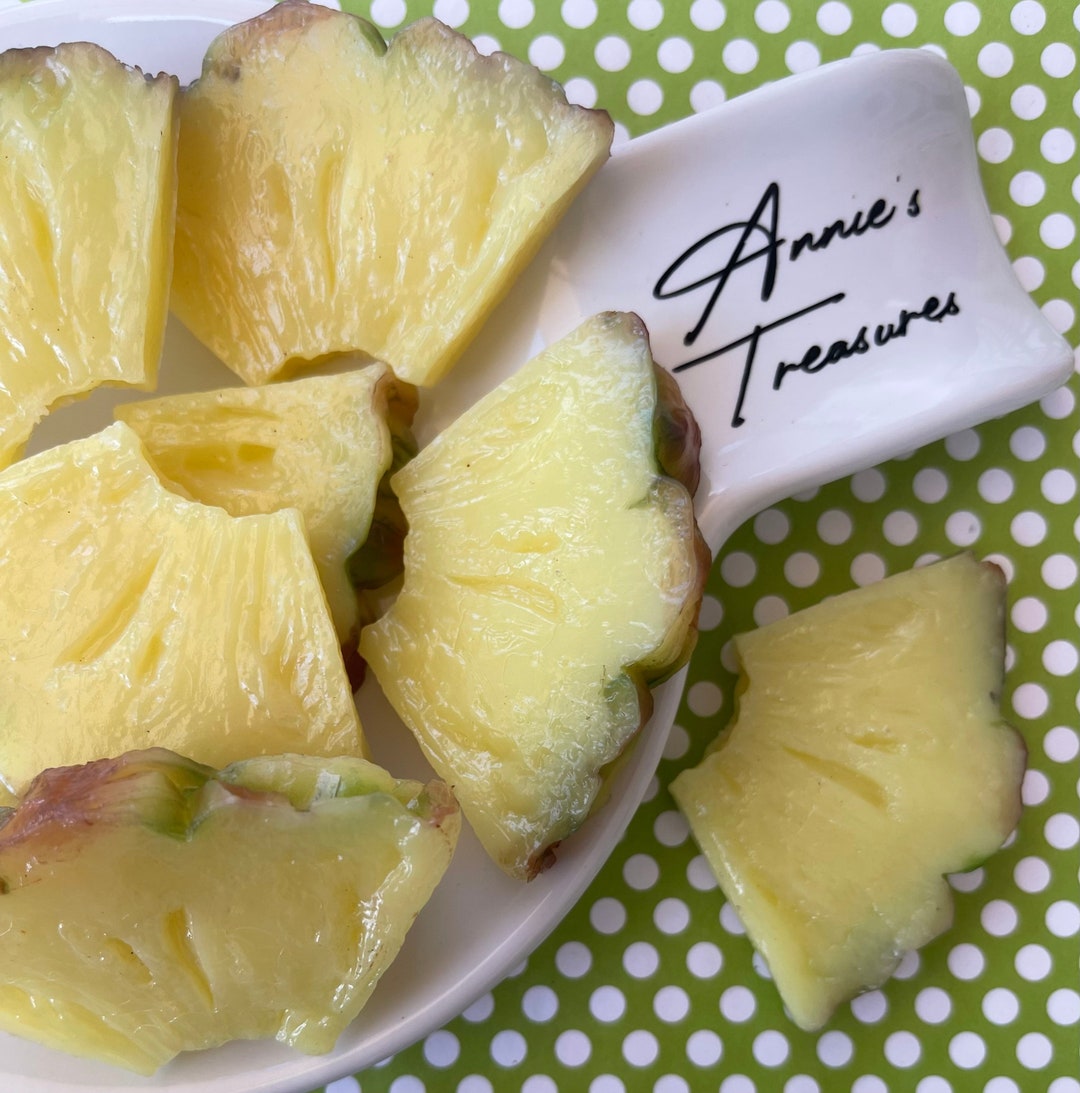 Fake Pineapples Slices Realistic Pineapple Pieces fake Baking Supplies