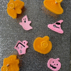 4 piece halloween cookie set | Halloween plunger set