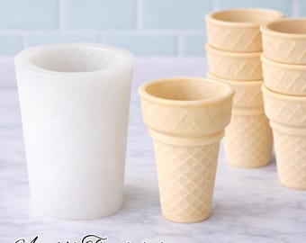 Ice cream cone Mold | Silicone ice cream cone mold| cake cone silicone mold