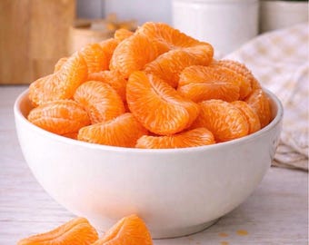 Rodajas de naranja falsas / Gajos de naranja de resina realistas / Fruta falsa / Fruta de utilería / Relleno para cuencos / Decoración para bandejas escalonadas / Decoración de cocina / Comida falsa